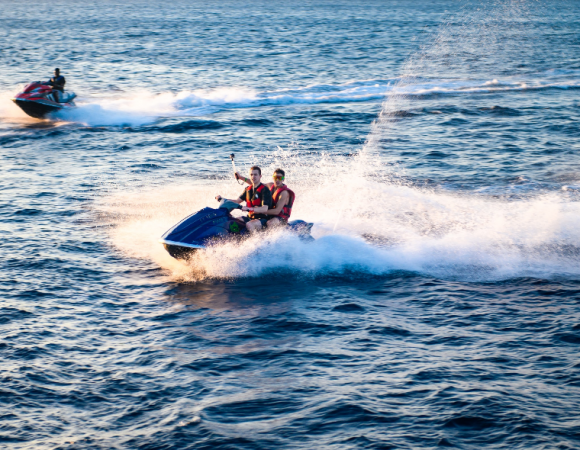 Dubai Marina Jet Skiing