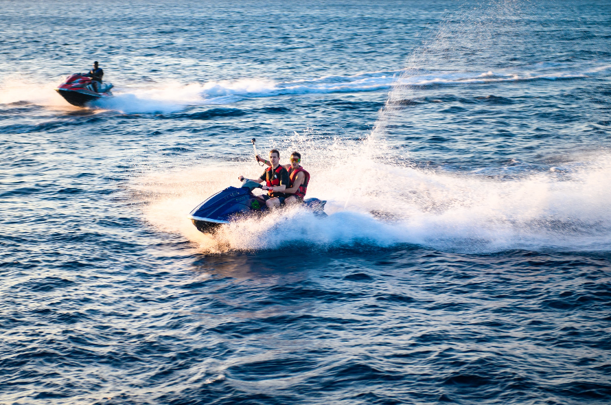 Dubai Marina Jet Skiing